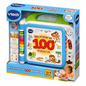 Cartea interactivă pentru copii Vtech  Mis primeras 100 palabras