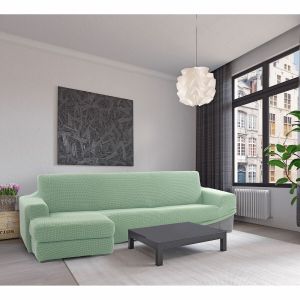 Husă pentru șezlong cu braț stâng scurt Sofaskins NIAGARA 210 - 340 cm