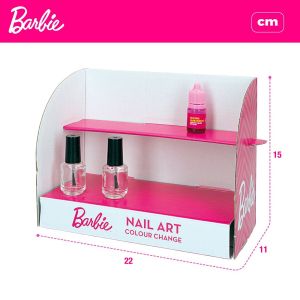 Kit to create Makeup Barbie Studio Color Change Lac de unghii 15 Piese