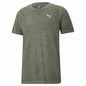 Tricou cu Mânecă Scurtă Bărbați Puma Studio Foundation Verde Măslină