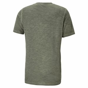 Tricou cu Mânecă Scurtă Bărbați Puma Studio Foundation Verde Măslină