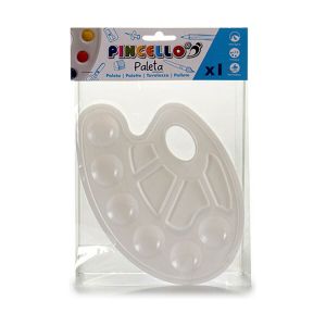 Paletă Alb Plastic 19,5 x 1 x 26 cm (24 Unități)