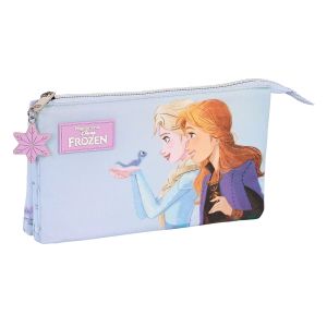 Penar triplu Frozen Believe Liliachiu 22 x 12 x 3 cm