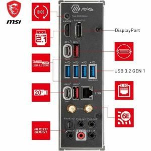 Placă de Bază MSI MAG X670E TOMAHAWK WIFI AMD AMD X670 AMD AM5