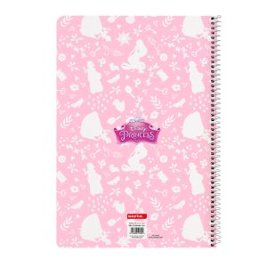 Notebook Disney Princess Magical Bej Roz A4 80 Frunze