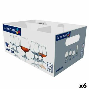 Sticlă balon Luminarc Spirit Bar Transparent Sticlă 6 Unități 250 ml (Pack 6x)