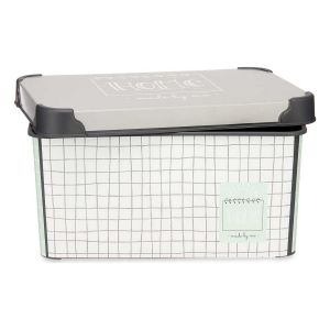 Cutie de depozitare Home Plastic 5 L (19 x 13,5 x 29 cm)