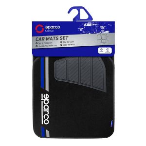 Set de covoraș pentru podea auto Sparco SPCF508BL Albastru Universal