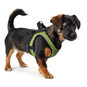 Ham pentru câini Hunter Hilo-Comfort Lămâie verde (30-35 cm)