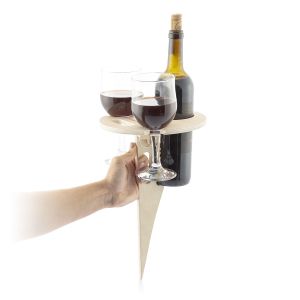 Masă de vin pliabilă și portabilă pentru exterior Winnek InnovaGoods