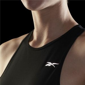 Tricou cu Bretele Damă Reebok Running Essentials Negru