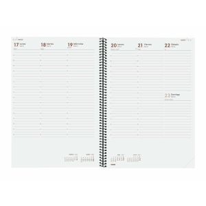 Agendă Finocam YEAR Negru A4 21 x 29,7 cm 2025