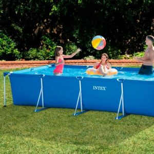 Piscină Detașabilă Intex Metal Frame 7127 L Dreptunghiular (Recondiționate B)