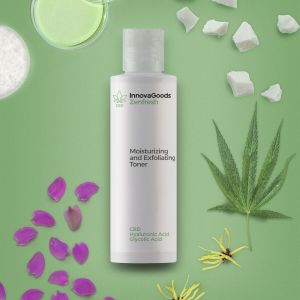 Tonic facial hidratant și exfoliant CBD Zenfresh InnovaGoods 150 ml