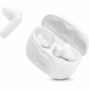 Căști cu Microfon JBL TUNE BEAM WHITE Alb