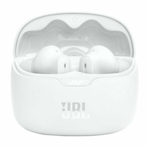 Căști cu Microfon JBL TUNE BEAM WHITE Alb