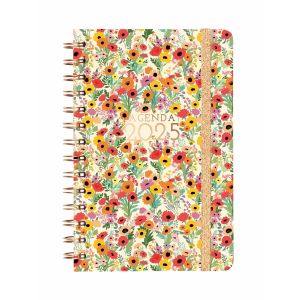 Agendă Finocam YOU 11,7 x 18,1 cm 2025 Floral