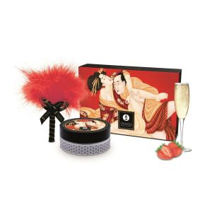 Pudră Senzuală Shunga CHAMPAGNE STRAWBERRIES 75 g