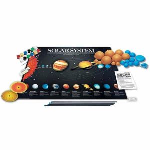 Joc Educativ Hape Kit sistema solare rotante in 3D 37,3 x 28,3 x 6,5 cm