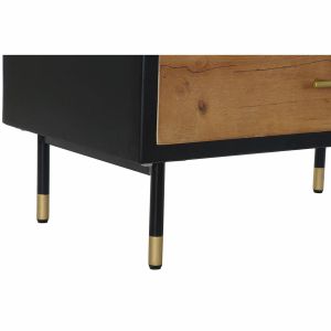 Servantă DKD Home Decor MDF Negru (Recondiționate B)