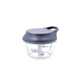 Mini Chopper manual cu funie Quid Ozon Oțel Metal 13,5 x 12 x 10 cm