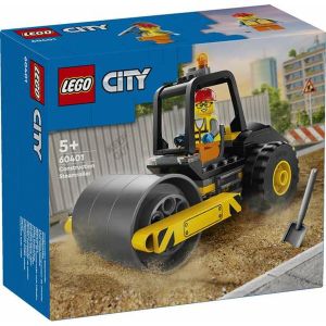 Set de Construcție Lego 60401 - Construction Steamroller Multicolor 78 Piese