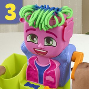 Joc de Plastilină Hasbro Playdoh Accesorii 6 Vase Coafură