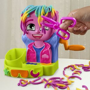 Joc de Plastilină Hasbro Playdoh Accesorii 6 Vase Coafură