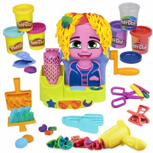 Joc de Plastilină Hasbro Playdoh Accesorii 6 Vase Coafură