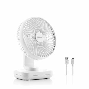 Ventilator de Birou Reîncărcabil Fanrec InnovaGoods Ø5,4'' 3600 mAh / 13,3 W