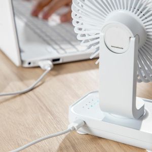 Ventilator de Birou Reîncărcabil Fanrec InnovaGoods Ø5,4'' 3600 mAh / 13,3 W