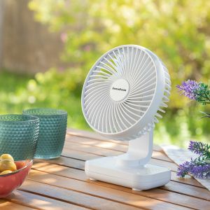 Ventilator de Birou Reîncărcabil Fanrec InnovaGoods Ø5,4'' 3600 mAh / 13,3 W