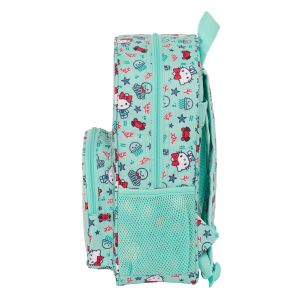 Ghiozdan Hello Kitty Sea lovers Turquoise 26 x 34 x 11 cm