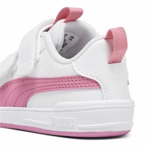 Adidași pentru Copii Puma Multiflex Sl V Alb Roz