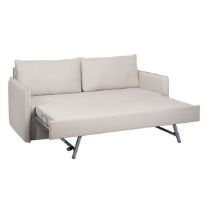 Canapea Bej Poliester Lin 210 x 93 x 95 cm