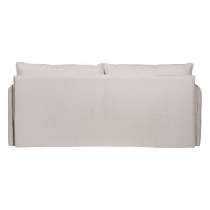 Canapea Bej Poliester Lin 210 x 93 x 95 cm