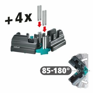 Pătrat teșit Wolfcraft 6948000 Ferăstrău circular