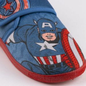 Papucii de Casă Marvel Velcro Albastru închis