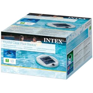 Lumină solară flotantă pentru piscină   Intex 28695         16,8 x 10,8 x 16,8 cm  