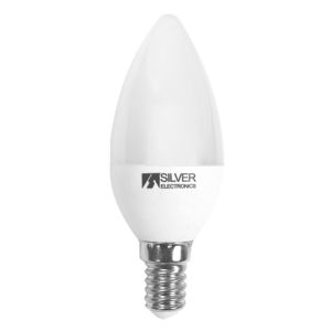 Lumânare Silver Electronics ECO VELA E14 5W 3000K A+ Alb Negru 5 W E14 (3000K)