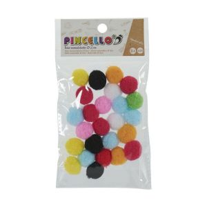 Materiale pentru artizanat Mingi Multicolor Ø 2 cm 12 Unități