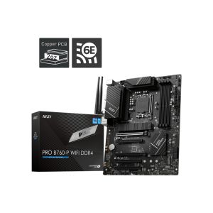 Placă de Bază MSI PRO B760-P WIFI DDR4 Intel LGA 1700