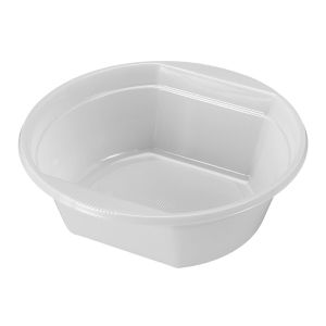 Set de boluri reutilizabile Algon Rotund Alb Plastic 500 ml 6 Unități 16 x 16 x 5 cm