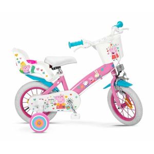 Bicicletă pentru copii Peppa Pig   12" Roz