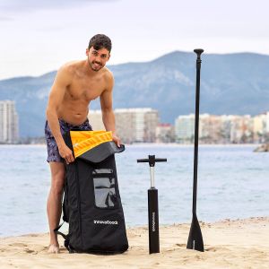 Placă de Paddle Surf Gonflabilă 2 în 1 cu loc de stat și accesorii Siros InnovaGoods 10'5" 320 cm