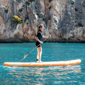 Placă de Paddle Surf Gonflabilă 2 în 1 cu loc de stat și accesorii Siros InnovaGoods 10'5" 320 cm