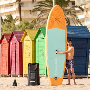 Placă de Paddle Surf Gonflabilă 2 în 1 cu loc de stat și accesorii Siros InnovaGoods 10'5" 320 cm