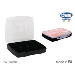 Cutie cu compartimente Dem Classic Plastic 19 x 16 x 3 cm