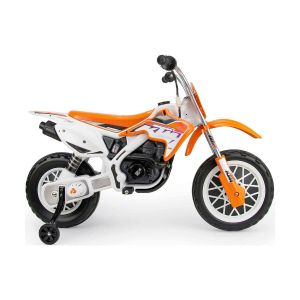 Scooter electric pentru copii Injusa Cross KTM SX Portocaliu 12 V