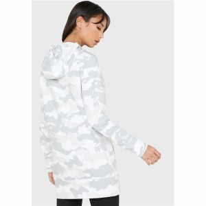 Jachetă Sport de Damă Calvin Klein Full Zip Alb